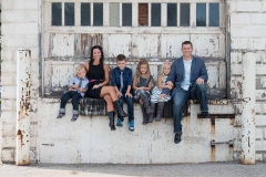 Urban Grand Rapids is the perfect backdrop for this trendy family portrait session