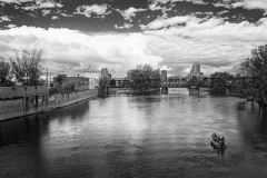 North View from Wealthy Street Bridge, Grand Rapids, 2012