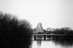 View from Kent Trails Bridge, Grand Rapids, 2011