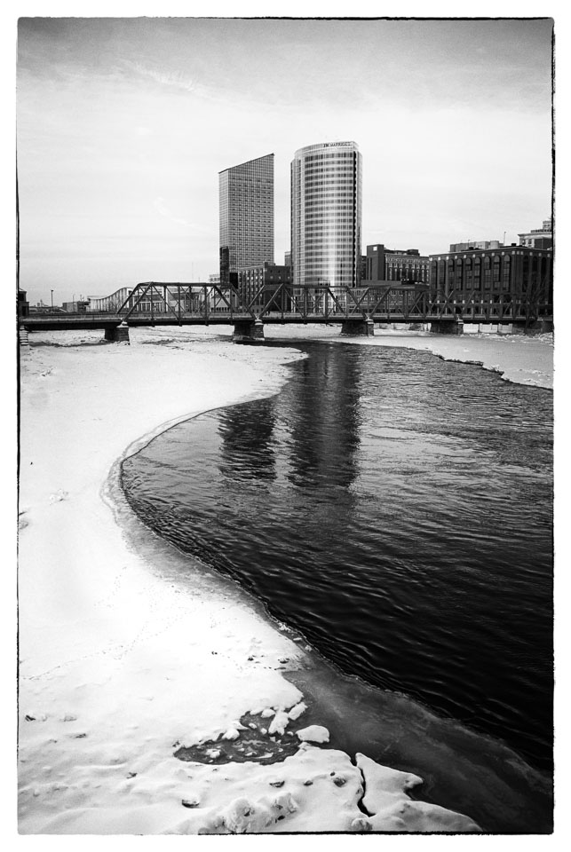 View from River Walk, Grand Rapids, 2008
