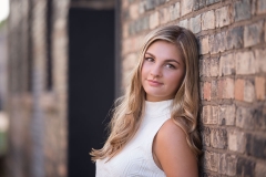 Urban Grand Rapids senior portrait photography